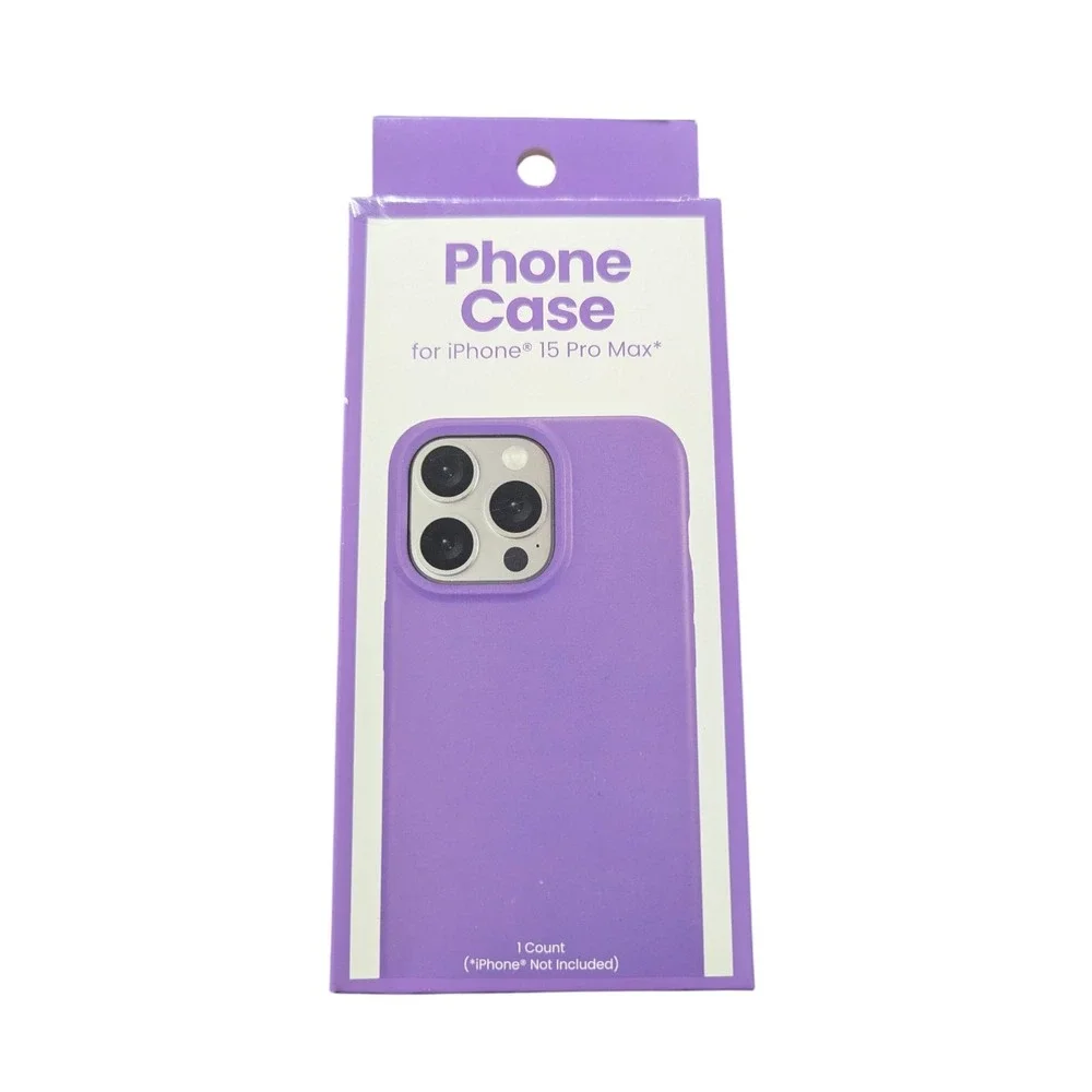 Z1O Unbranded iPhone 15 Pro Max Phone Case In Purple‎